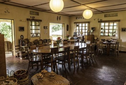Uganda Individualreise - Uganda for family individuell - Fort Portal - RuwenZori View Guesthouse - Restaurant