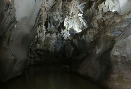 Familienreise Kuba - Kuba Family & Teens - Vinales Tal - Cueva Santo Tomás unterirdischer Pool
