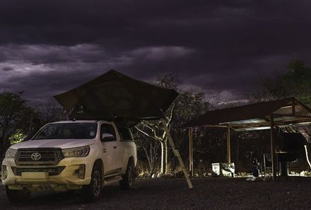 Namibia Familienreise individuell im Dachzelt - Etosha Village Campsite