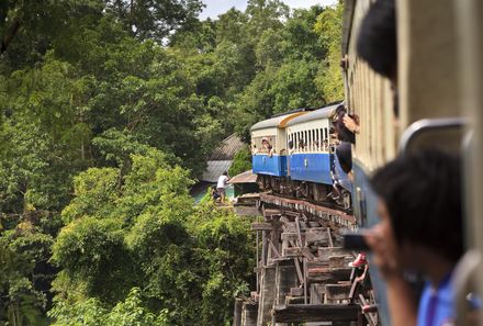 Thailand mit Jugendlichen - Thailand Family & Teens - Fahrt mit dem Todeszug