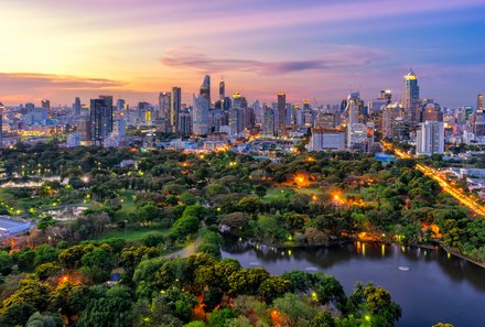 Thailand mit Jugendlichen - Thailand Family & Teens - Bangkok Skyline Panorama