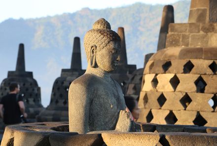 Java & Bali mit Teenagern - Yogyakarta Borobodur Tempel