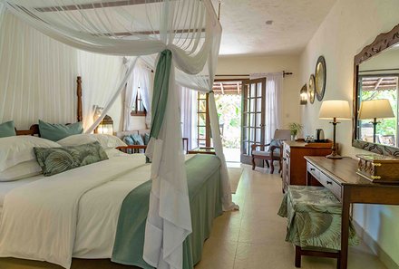 Serengeti mit Kindern individuell - Tansania for family deluxe - Sansibar Strandverlängerung - Breezes Beach Club & Spa - Zimmer