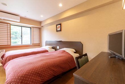 Japan for family - Hakone Tenseien - Betten