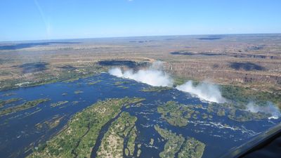 Botswana Familienurlaub - Botswana for family individuell - Victoria Falls Blick von oben