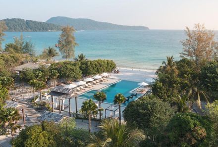 Familienreise Vietnam  Kambodscha - Kambodscha mit Kindern - La Passion Resort - Koh Rong Samloem - Pool