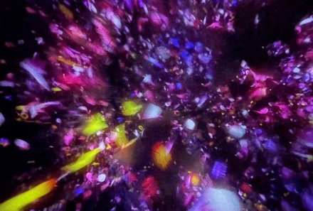 Japan for family - Teamlab Planets - Lichter