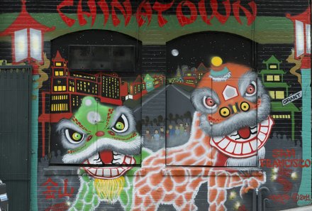 USA Südwesten mit Kindern - USA for family individuell - Kalifornien, Nationalparks & Las Vegas - Chinatown Graffiti