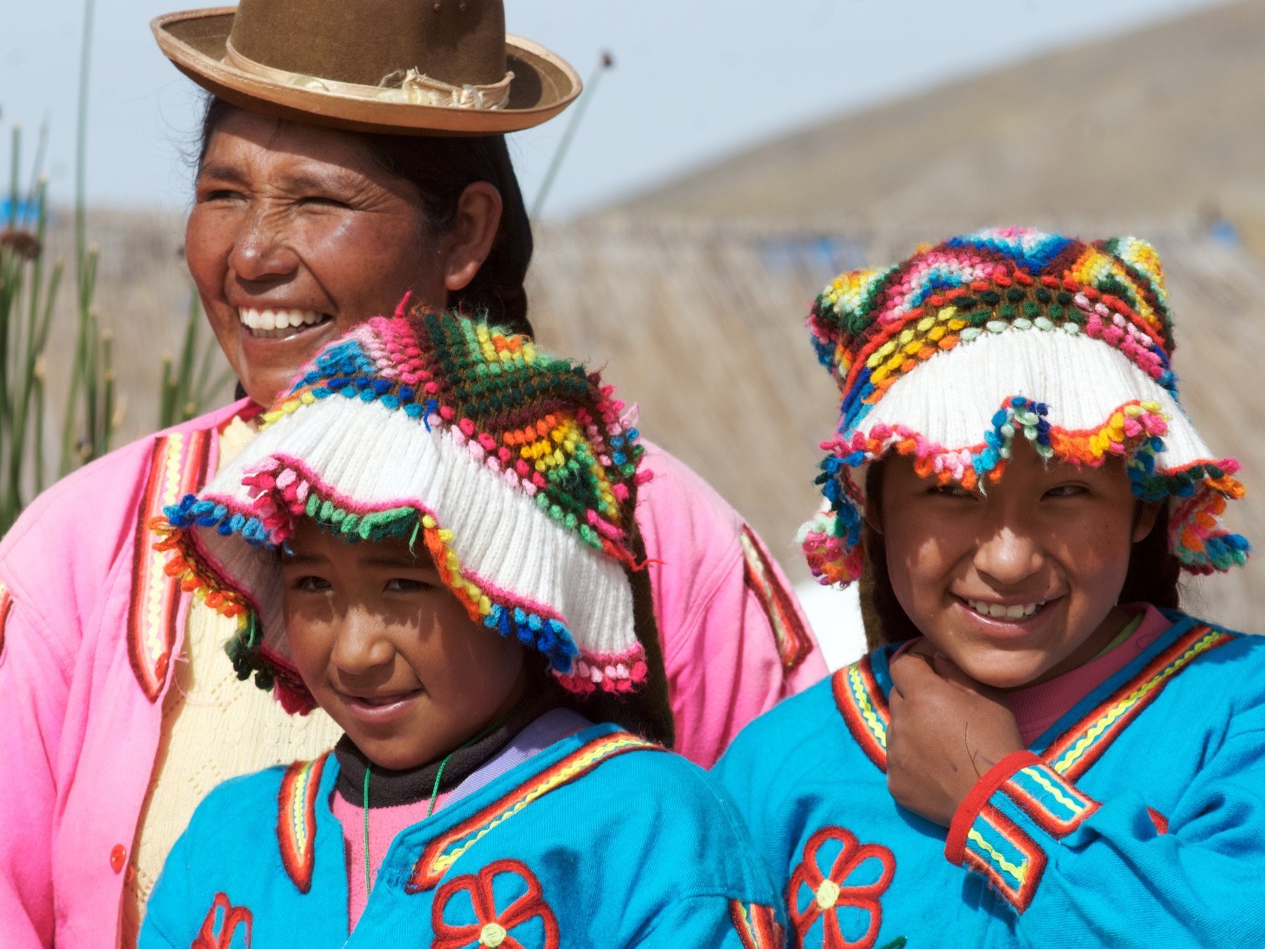 Peru Fernreise mit Kindern - Einheimische Familie