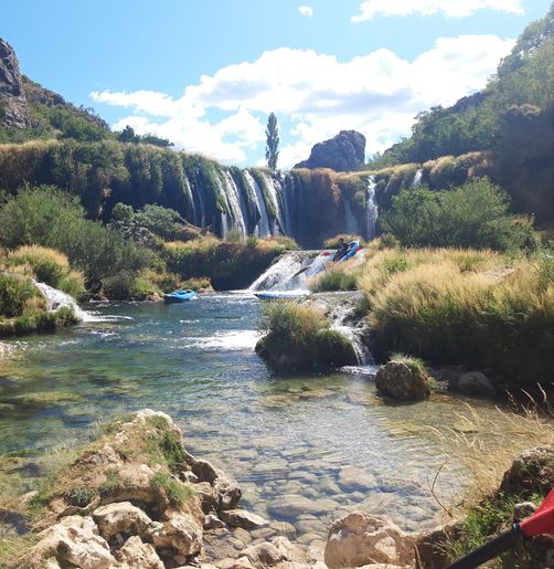 Kroatien for family - Raften - Cetina Fluss