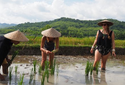 Laos und Vietnam Familienreise - Laos und Vietnam Reise mit Kindern - Das Leben der Einheimischen kennenlernen