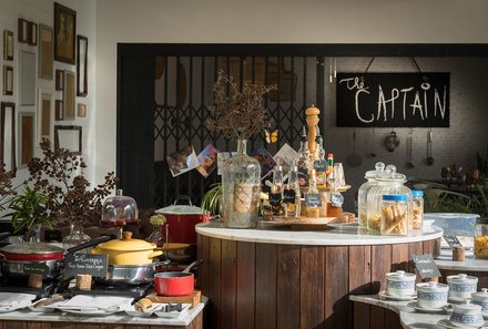 Thailand Familienreise mit Kindern - Thailand for family individuell - Loligo Resort Hua Hin - Buffet