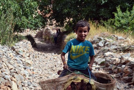 Familienreise Marokko - Marokko for family Summer - Junge auf Esel