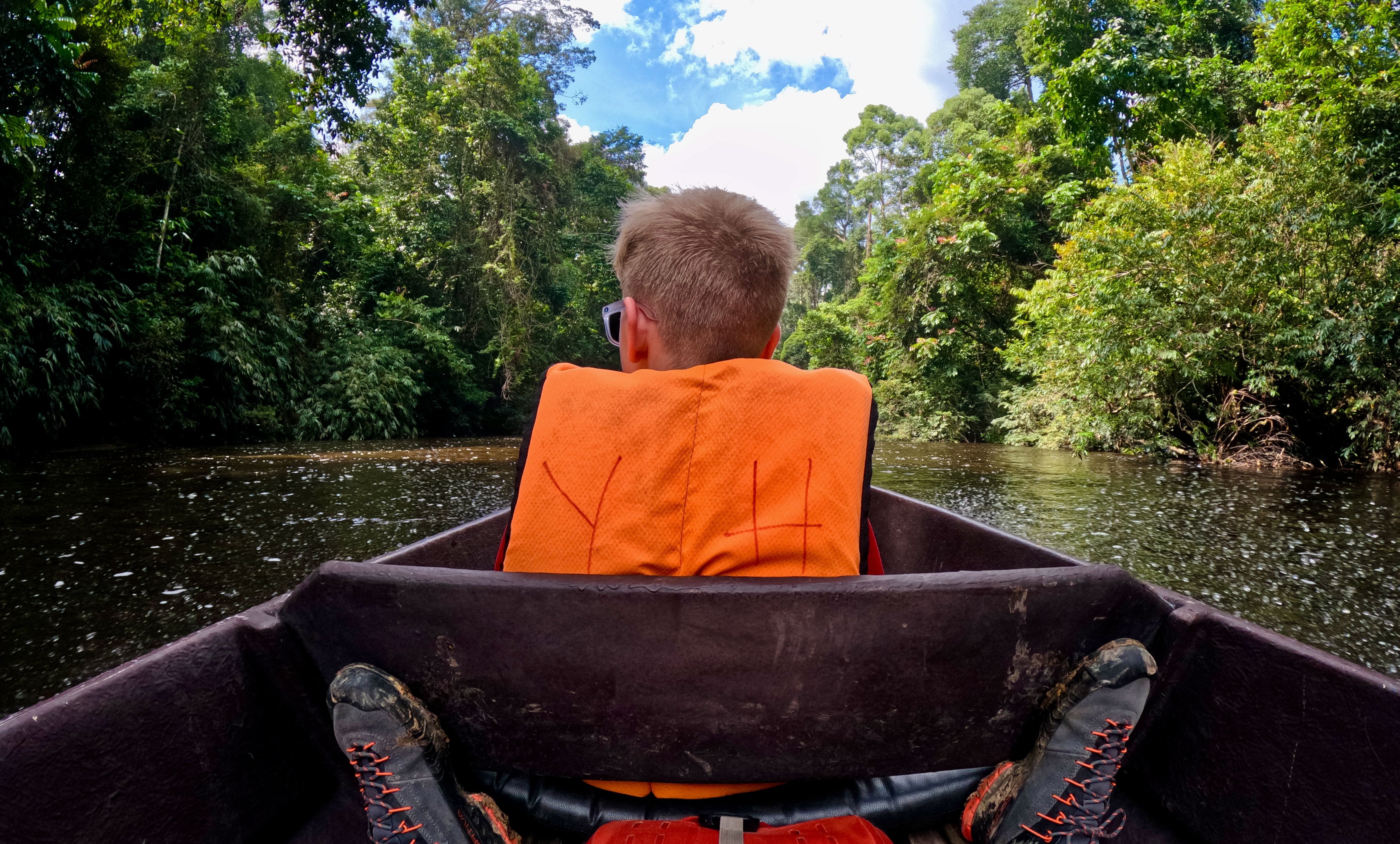 Reisebericht Malaysia mit Kindern - Erfahrungen Malaysia mit Kindern - Taman Negara Nationalpark - Bootsfahrt