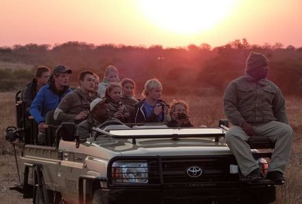 Garden Route mit Kindern Familiensafari - Nachtsafari Südafrika