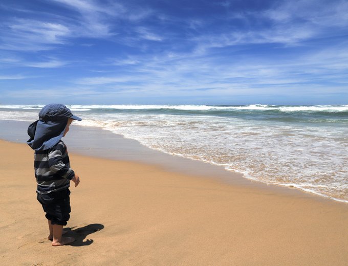 Familienreise Garden Route - Familiensafari zum Bestpreis - Kind am Meer