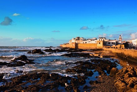 Marokko Familienreise - Marokko for family - Essaouira - Riad Maison du Sud - Außenansicht