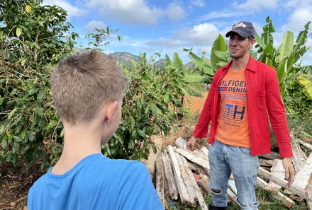 Kuba Familienreise - Kuba Family & Teens - Besuch einer Kaffeeplantage in Vinales