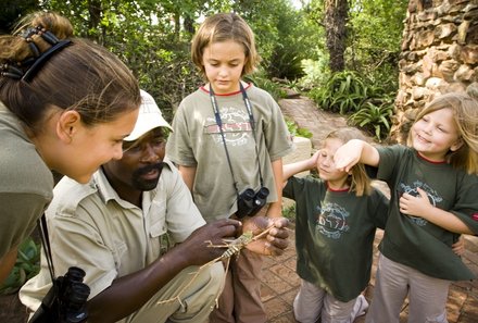 Familienreise Südafrika - Südafrika for family - best of safari- Kinder mit Guide