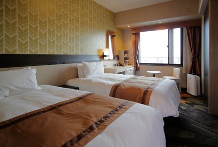 Japan for family individuell - Hotel Monterey - Zimmer