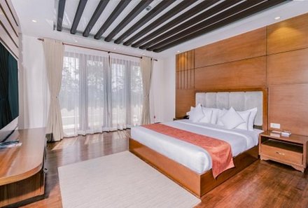 Nepal for family - Soaltee Westend Resort - Zimmer