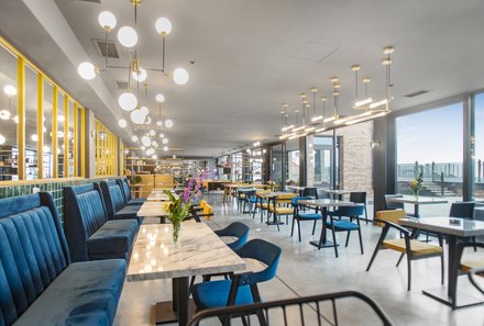 Georgien Familienreise individuell - Hotel Memoir - Restaurant