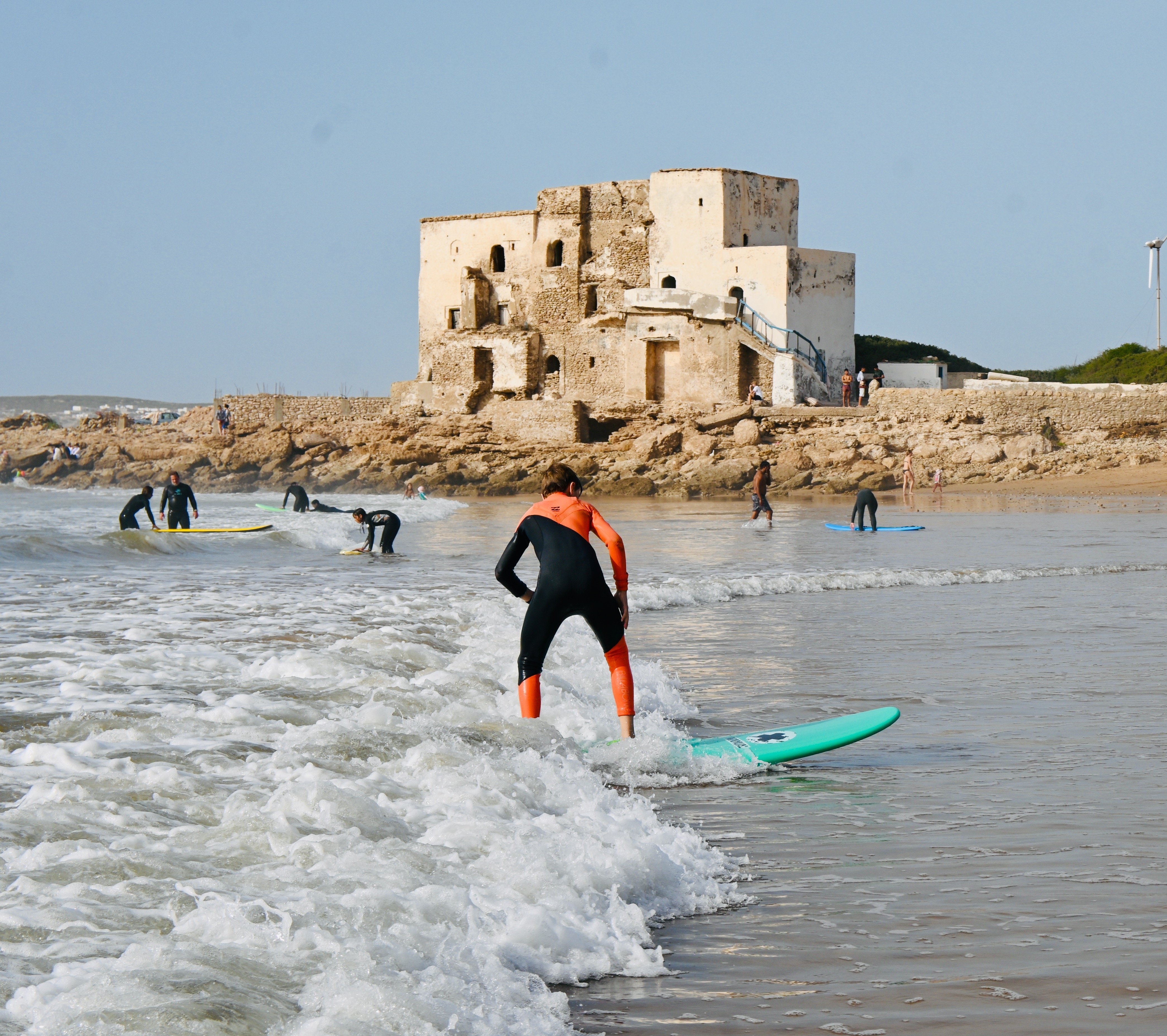 Marokko for family individuell - Erfahrungen mit Kindern in Marokko - Surfen im Atlantik