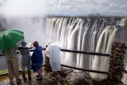 Botswana Familienreise - Botswana for family individuell - Victoria Falls Regenschirm