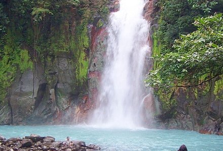 Costa Rica individual Reise mit Kindern - Vulkan Arenal - Wasserfall 