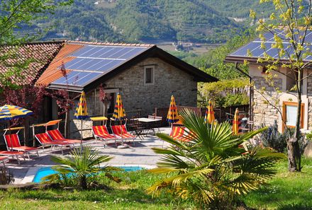 Familienurlaub in Piemont - Azienda Gallo von Außen