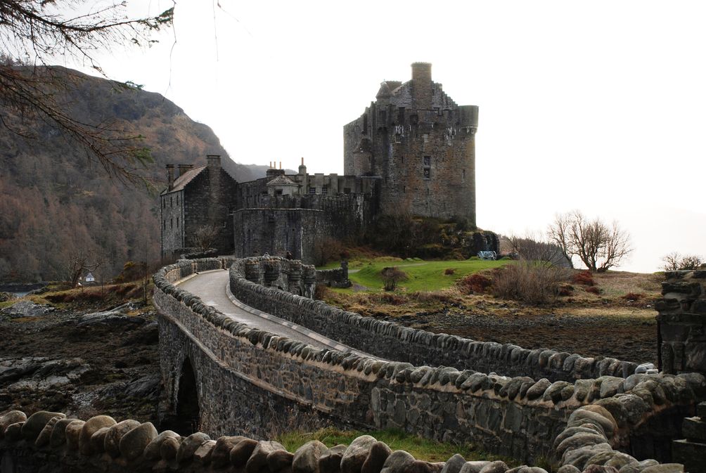 Schottland mit Kindern - Burg