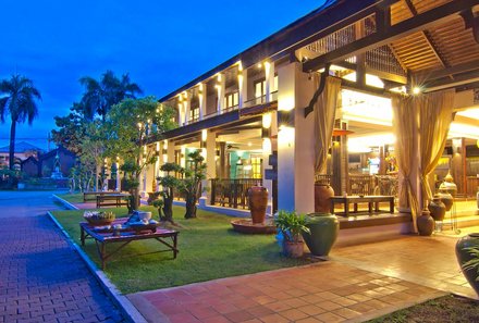 Thailand Family & Teens - Legendha Sukhothai Resort - Außenansicht vom Hotel