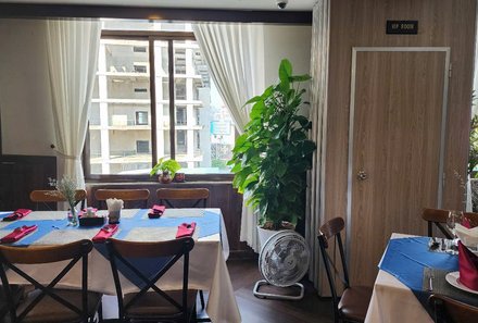 Vietnam Familienreise - Vietnam for family - Mekong Delta - Happy Life Grand Hotel - Restaurant Essbereich