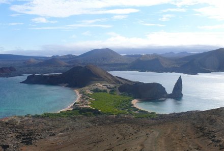 Galapagos mit Jugendlichen - Reisebericht über Galapagos - Galapagos von oben