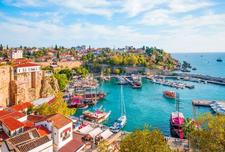 Türkei Familienreise - Türkei for family - Hafen von Antalya