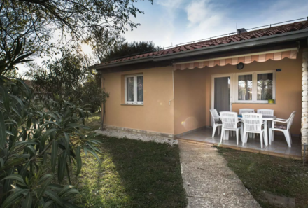 Kroatien mit Kindern - Kroatien for family - Mobile Homes - bivillage - Mobiles Haus Terrasse