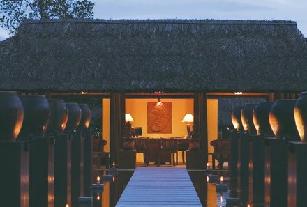 Vietnam Familienreise - Vietnam for family Summer - Pilgrimage Village Resort - Weg