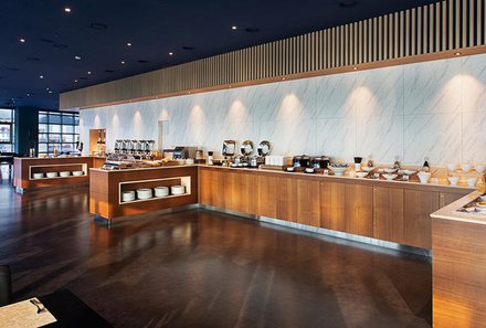 Südkorea for family - Asti Hotel Busan - Theke
