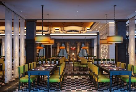 Vietnam Familienurlaub - Restaurant Ninh Binh Hidden Charm