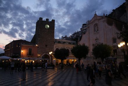 Sizilien Familienreise - Taormina Zentrum