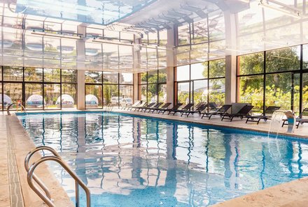 Georgien Familienreise individuell - Gori Inn Hotel - Pool