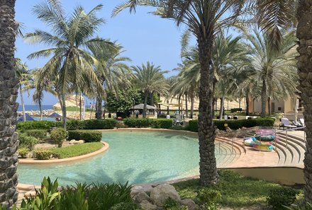 Oman Familienreise mit Kindern deluxe - Shangri-La Al Waha Hotel - Lazy River