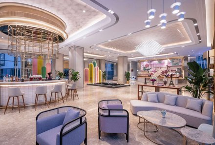 China Familienreise - China mit Jugendlichen - Mercure Beijing Downtown - Lobby