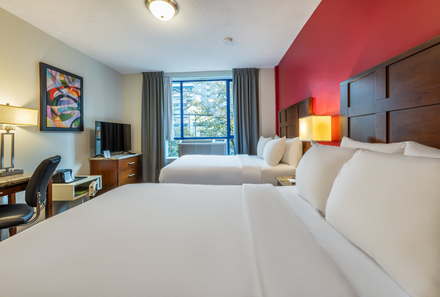 Westkanada for family - Familienurlaub Kanada - Quality Inn - Betten