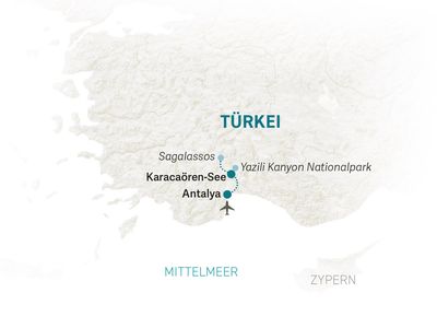 Türkei Familienreise - Reisekarte Türkei for family 2023