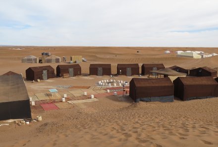 Marokko Rundreise für Familien - Erfahrungsbericht Marokko mit Teens - Campingplatz