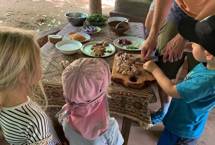 Sri Lanka young family individuell - Sri Lanka Individualreise mit Kindern - Kinder kochen mit Einheimischen