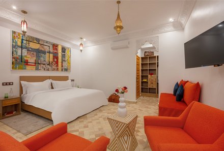 Familienreise Marokko - Marokko for family Deluxe - Riad Atlas Palace - Einrichtung