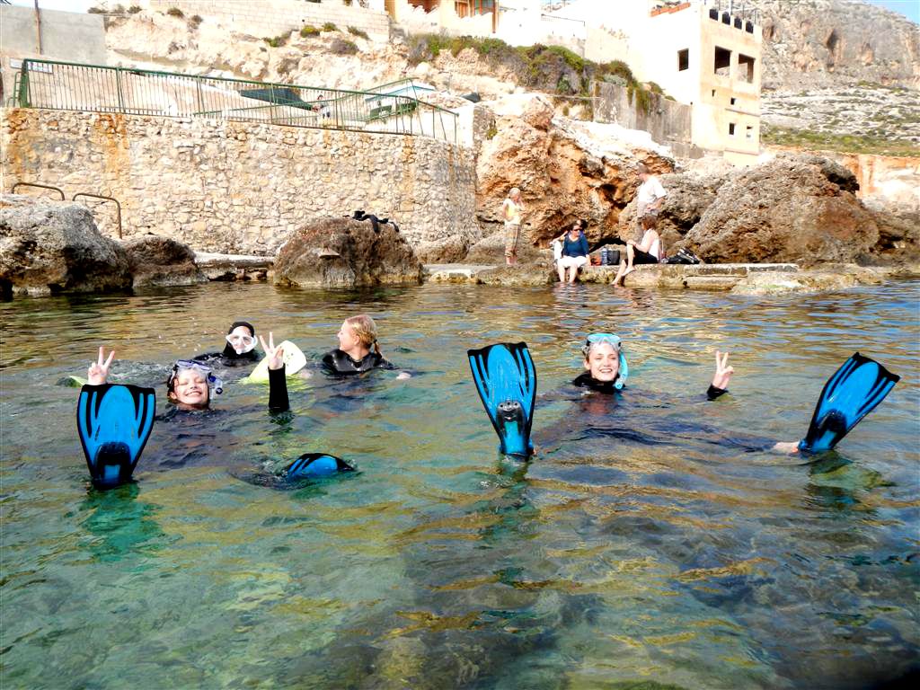 Abenteuerurlaub mit Kindern - Geheimtipp Urlaub mit Kindern - Schnorcheln auf Malta