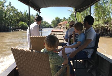Familienurlaub Vietnam - Vietnam for family - Ben Tree Bootsfahrt